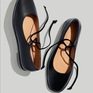 Madewell Normani Lace-Up Mary Jane